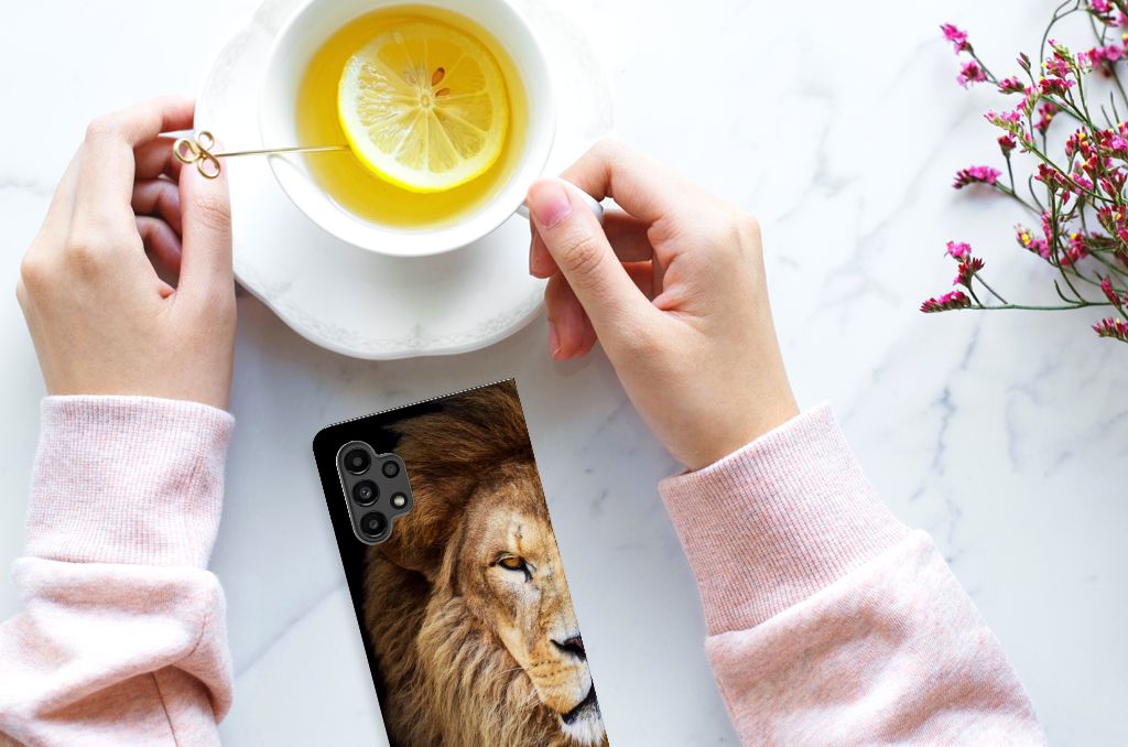 Samsung Galaxy A13 (4G) Hoesje maken Leeuw - B2C Telecom