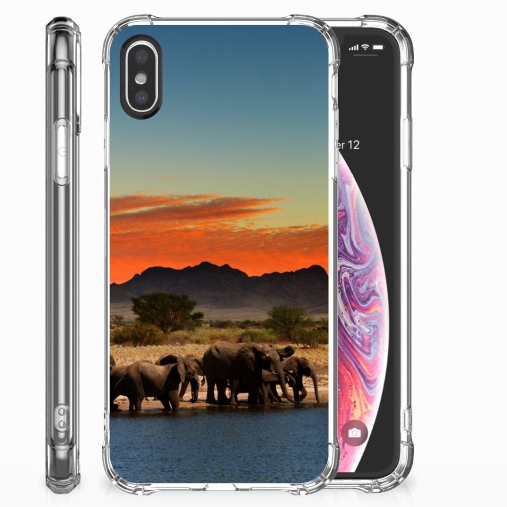 Apple iPhone X | Xs Case Anti-shock Olifanten