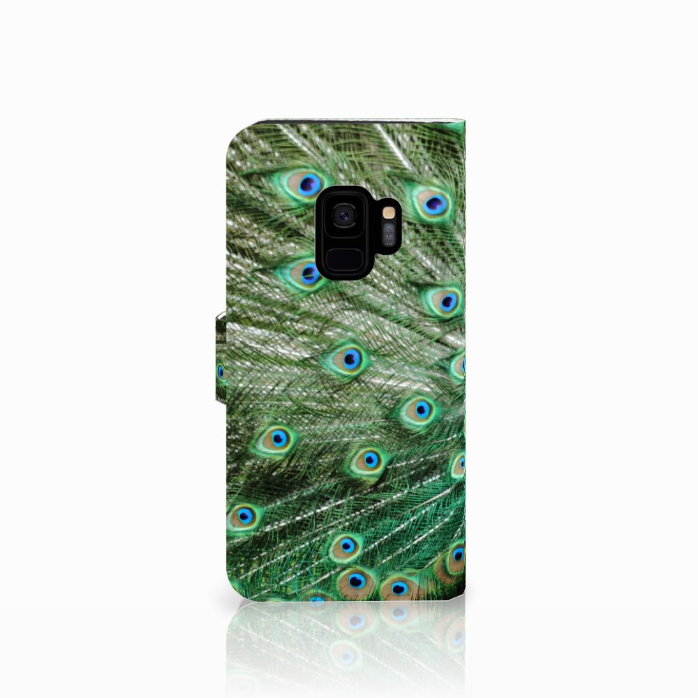 Samsung Galaxy S9 Telefoonhoesje met Pasjes Pauw