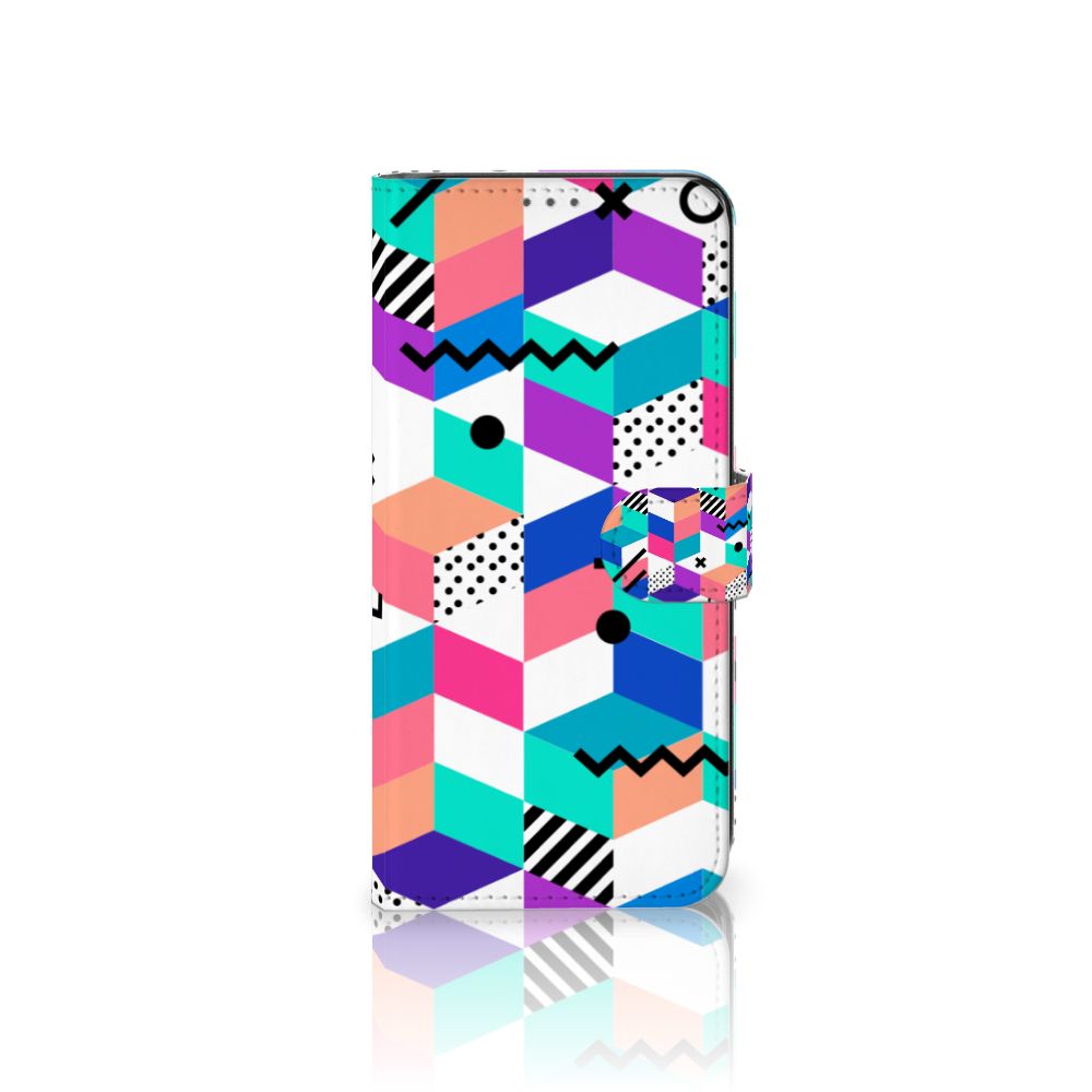 Samsung Galaxy A32 5G Book Case Blokken Kleurrijk
