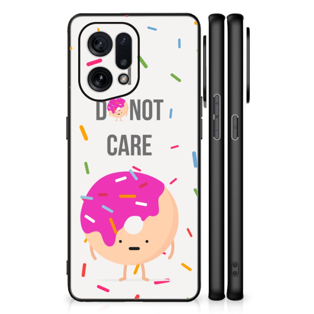OPPO Find X5 Back Cover Hoesje Donut Roze B2C Telecom