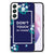 Samsung Galaxy S22 Telefoon Hoesje Flowers Blue DTMP B2C Telecom