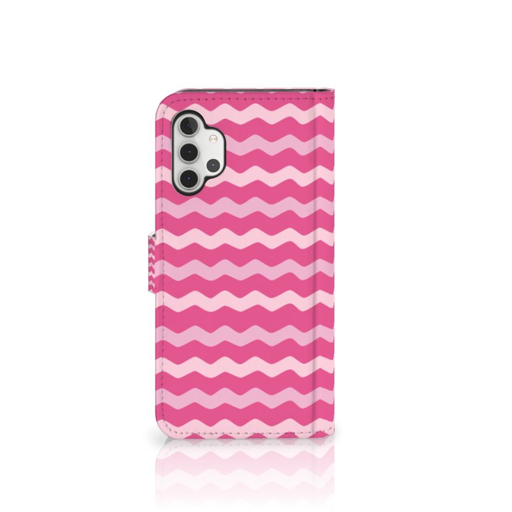 Samsung Galaxy A32 4G Telefoon Hoesje Waves Pink