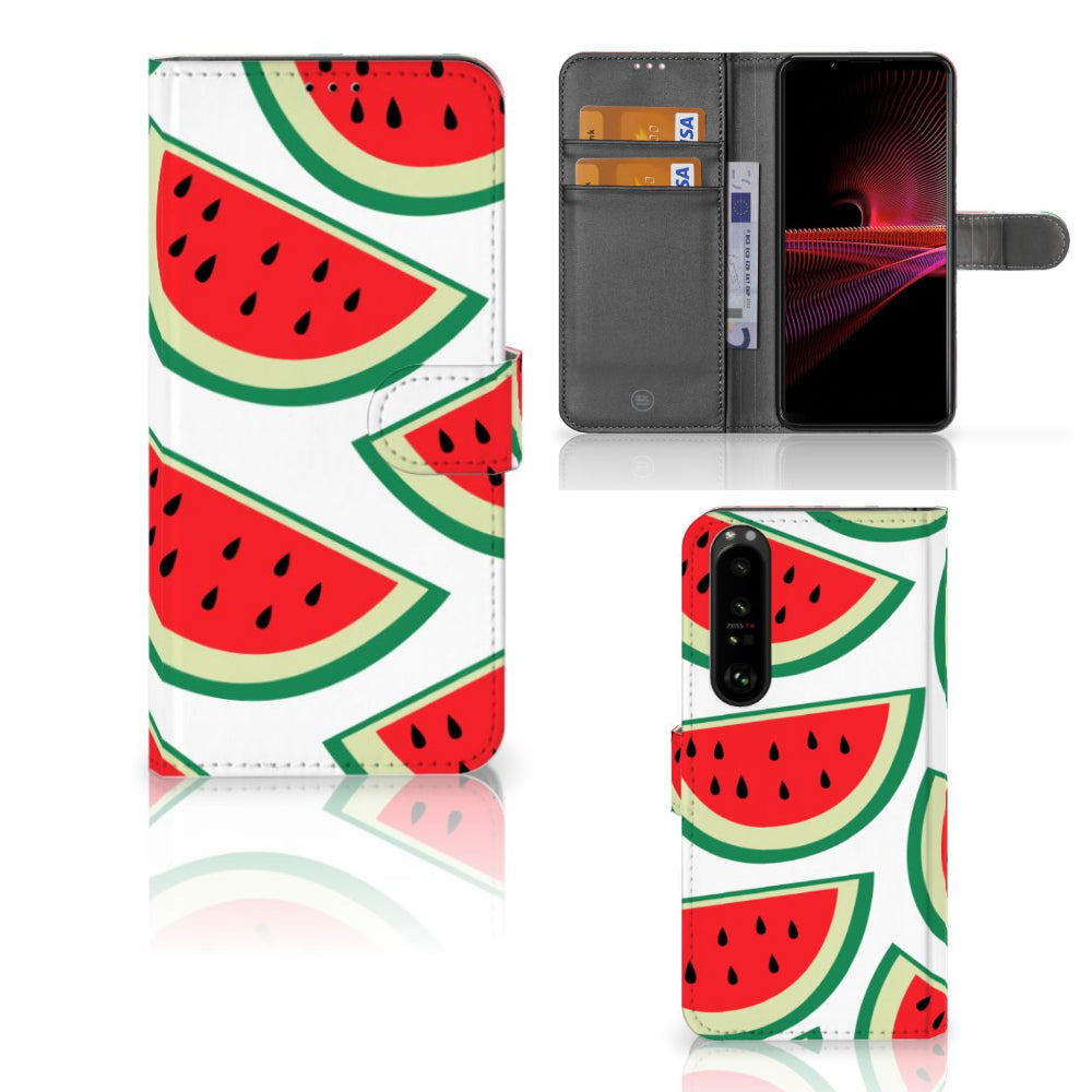 Sony Xperia 1 III Book Cover Watermelons