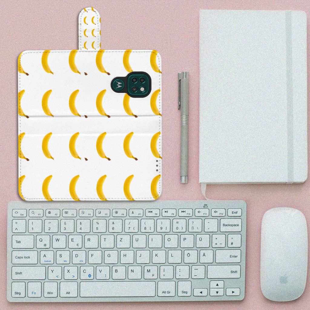Motorola Moto G9 Play | E7 Plus Book Cover Banana