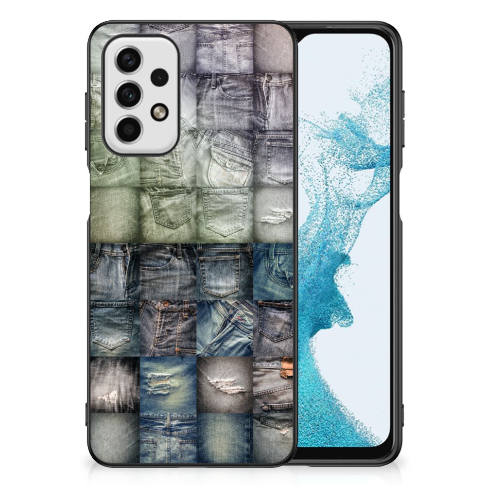 GSM Cover Samsung Galaxy A23 Spijkerbroeken B2C Telecom