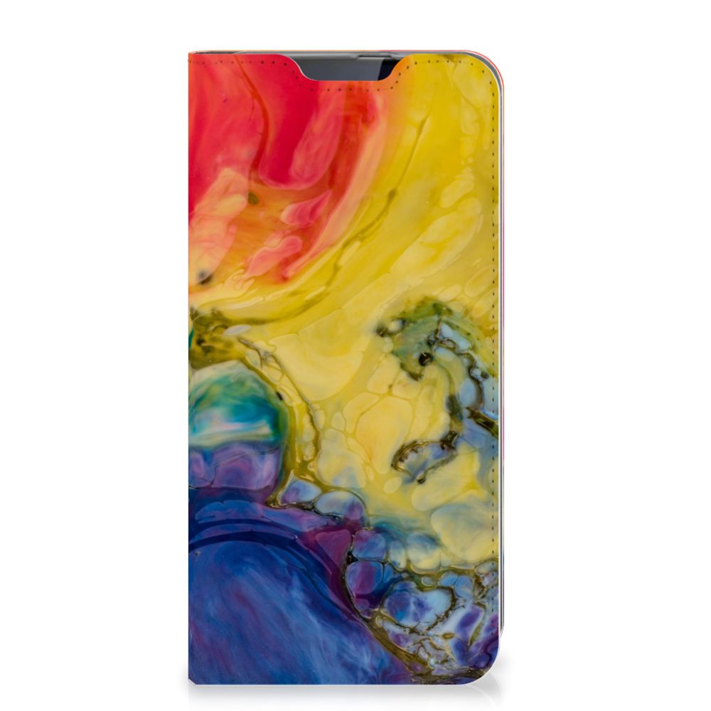 Bookcase Samsung Galaxy A60 Watercolor Dark