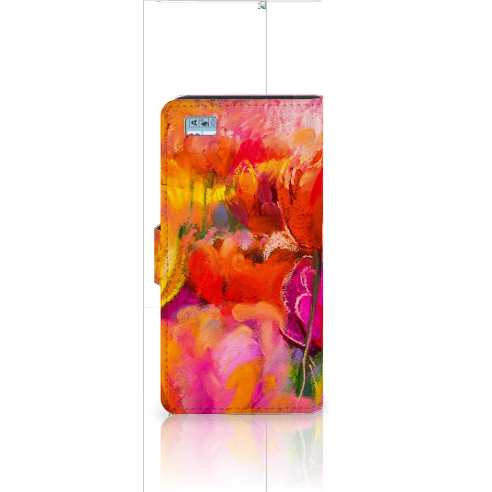 Hoesje Huawei Ascend P8 Lite Tulips