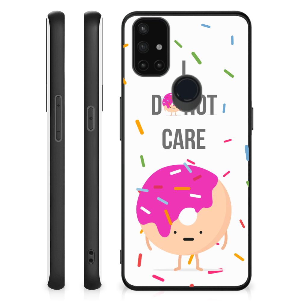 OnePlus Nord N10 5G Back Cover Hoesje Donut Roze