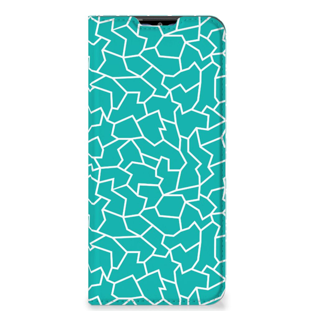 Samsung Galaxy M02s | A02s Bookcase Cracks Blue - B2C Telecom