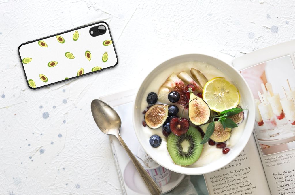 Apple iPhone XR Back Cover Hoesje Avocado B2C Telecom