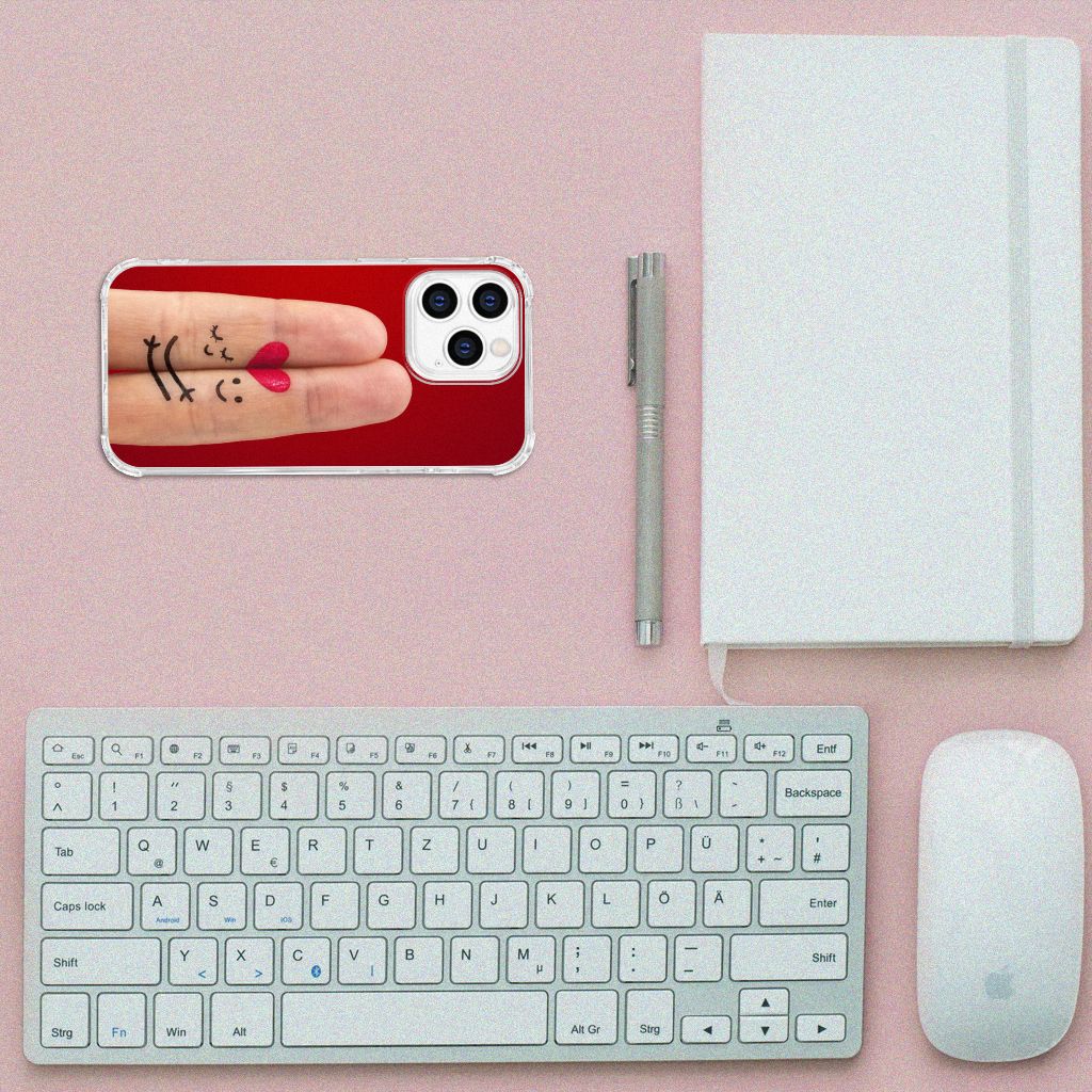 iPhone 14 Pro Anti Shock Bumper Case Liefde - Origineel Romantisch Cadeau B2C Telecom