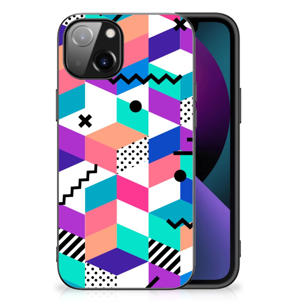 Apple iPhone 13 Backcover Blokken Kleurrijk B2C Telecom