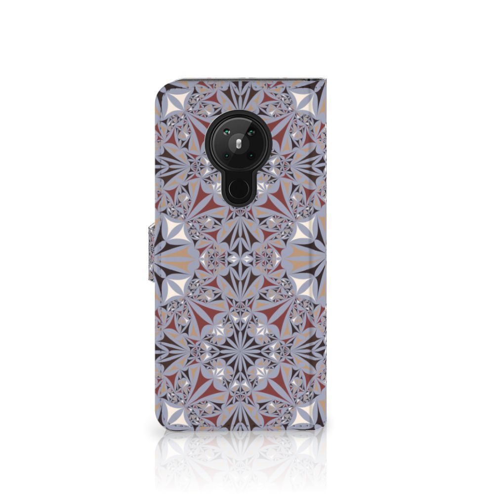 Nokia 5.3 Bookcase Flower Tiles