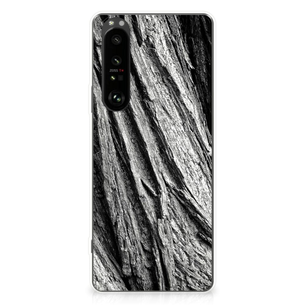 Bumper Hoesje Sony Xperia 1 III Boomschors Grijs