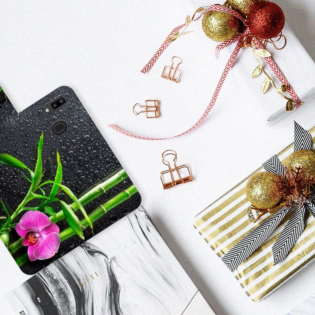 Samsung Galaxy A30 Hoesje Orchidee