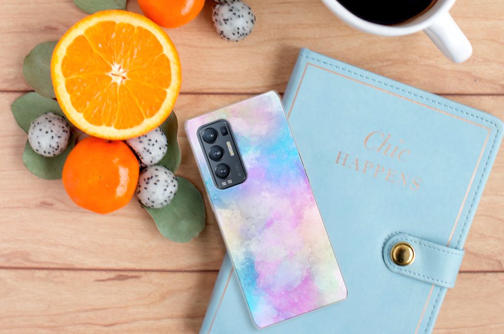 Hoesje maken OPPO Find X3 Neo Watercolor Light B2C Telecom