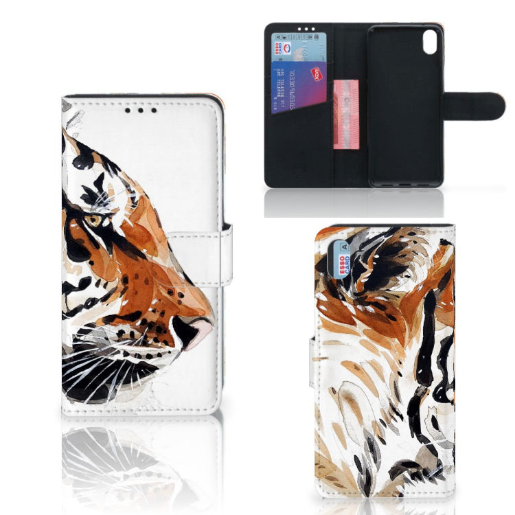 Hoesje Xiaomi Redmi 7A Watercolor Tiger