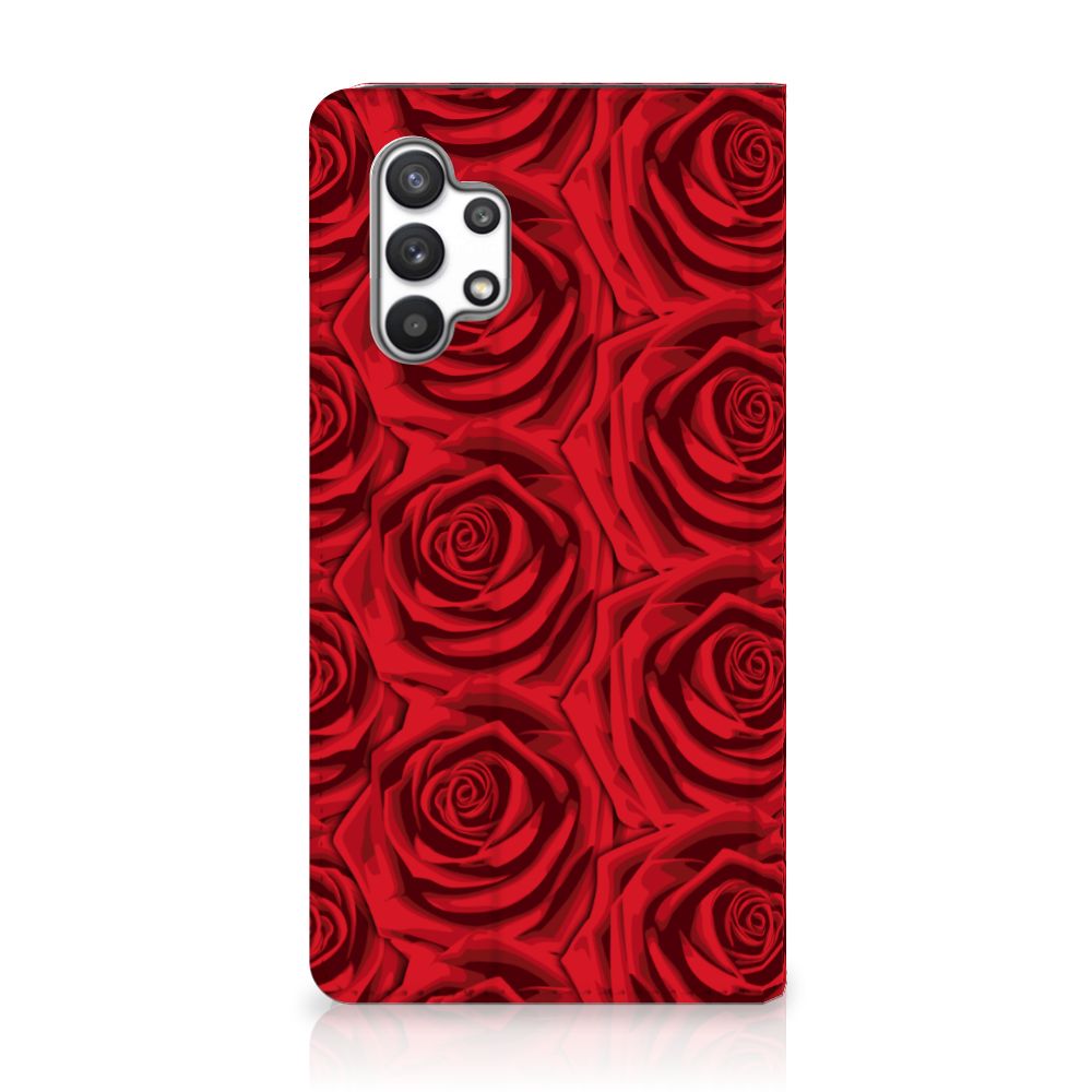 Samsung Galaxy A32 4G | A32 5G Enterprise Editie Smart Cover Red Roses - B2C Telecom
