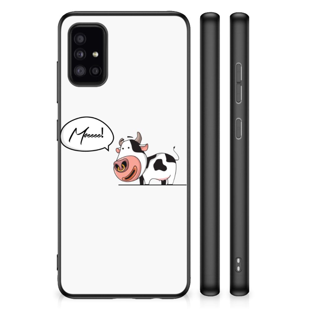 Samsung Galaxy A51 Bumper Hoesje Cow