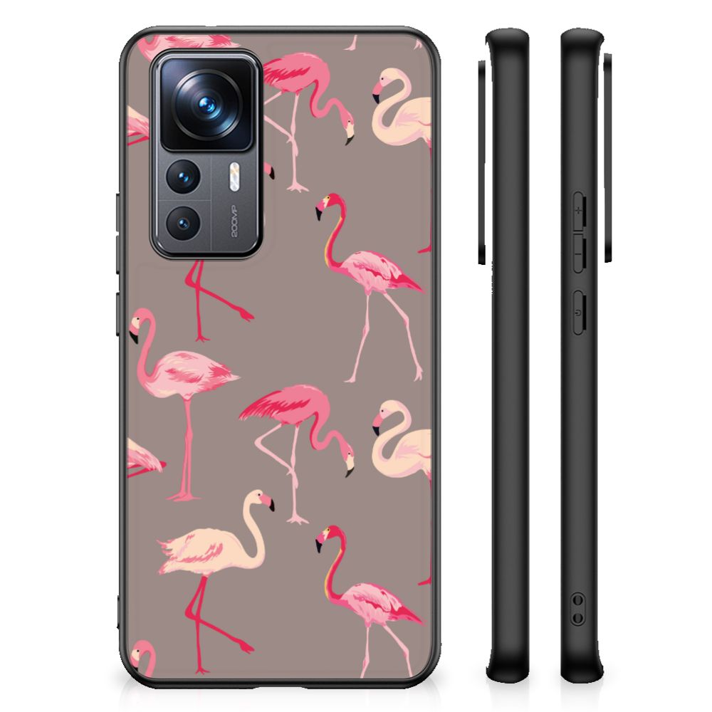 Xiaomi 12T | 12T Pro Dierenprint Telefoonhoesje Flamingo