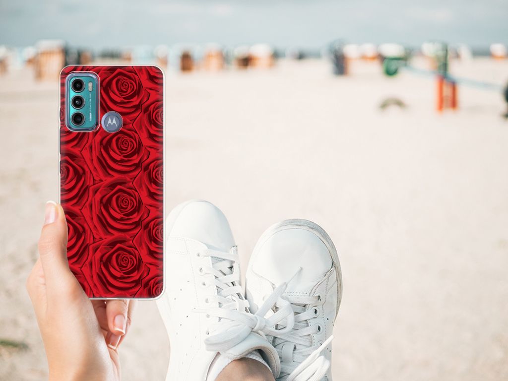Motorola Moto G60 TPU Case Red Roses B2C Telecom