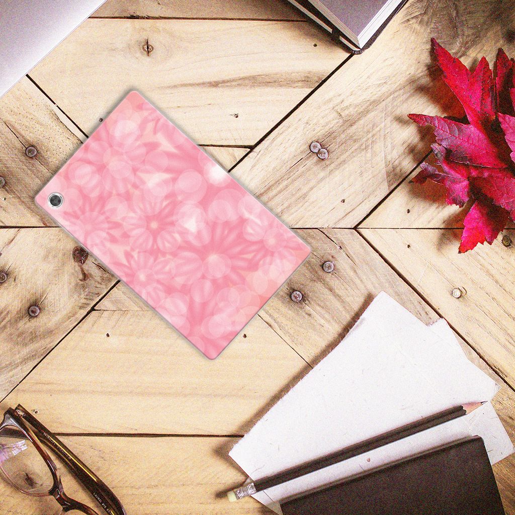 Lenovo Tab M10 Plus Siliconen Hoesje Spring Flowers