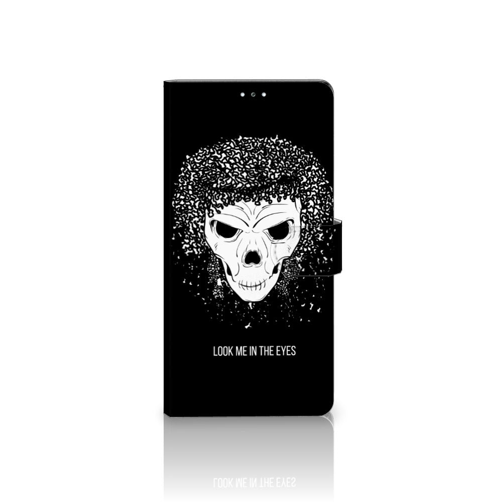 Telefoonhoesje met Naam Samsung Galaxy S22 Ultra Skull Hair