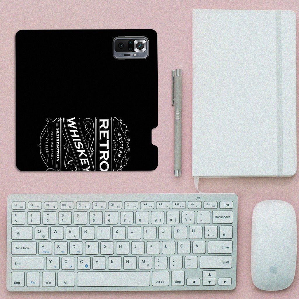 Xiaomi Redmi Note 10 Pro Flip Style Cover Whiskey - B2C Telecom
