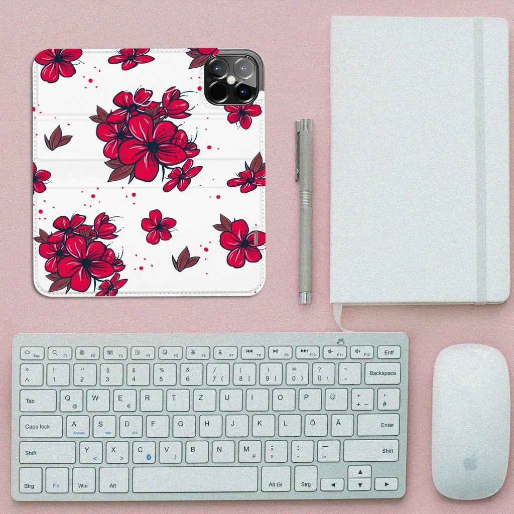 iPhone 12 Pro Max Smart Cover Blossom Red - B2C Telecom