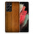 Samsung Galaxy S21 Ultra Bumper Hoesje Donker Hout