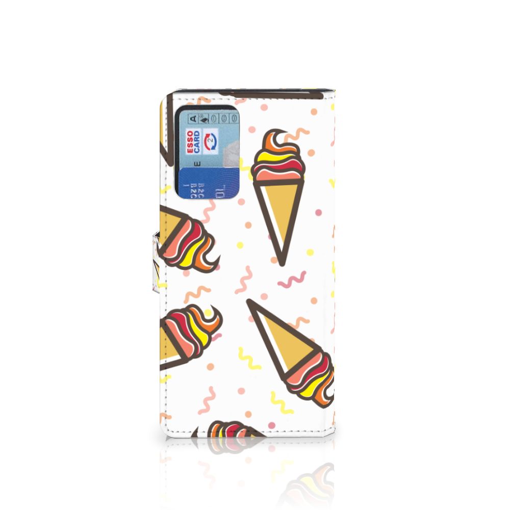 Xiaomi Redmi Note 10 Pro Book Cover Icecream