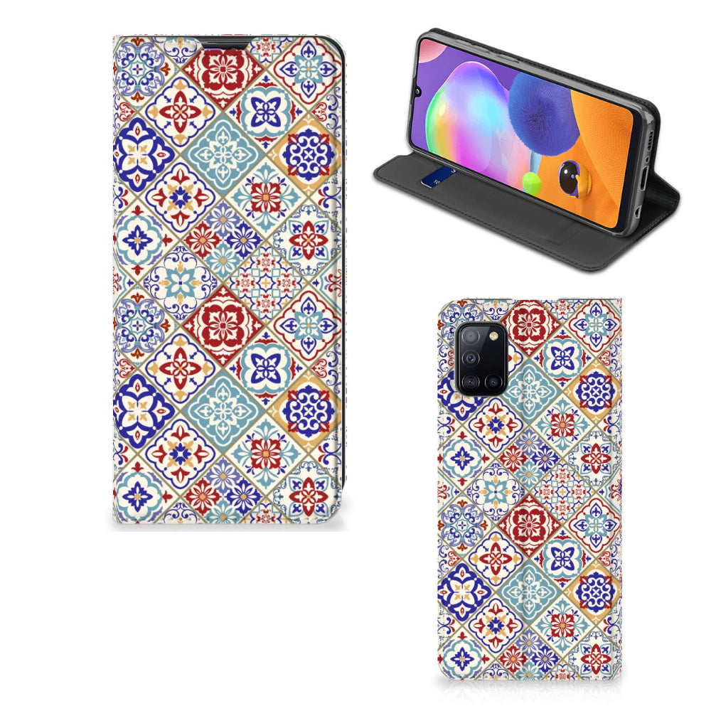 Samsung Galaxy A31 Standcase Tiles Color