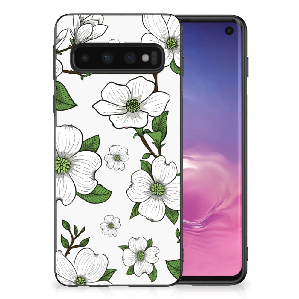 Samsung Galaxy S10 Skin Case Dogwood Flowers B2C Telecom