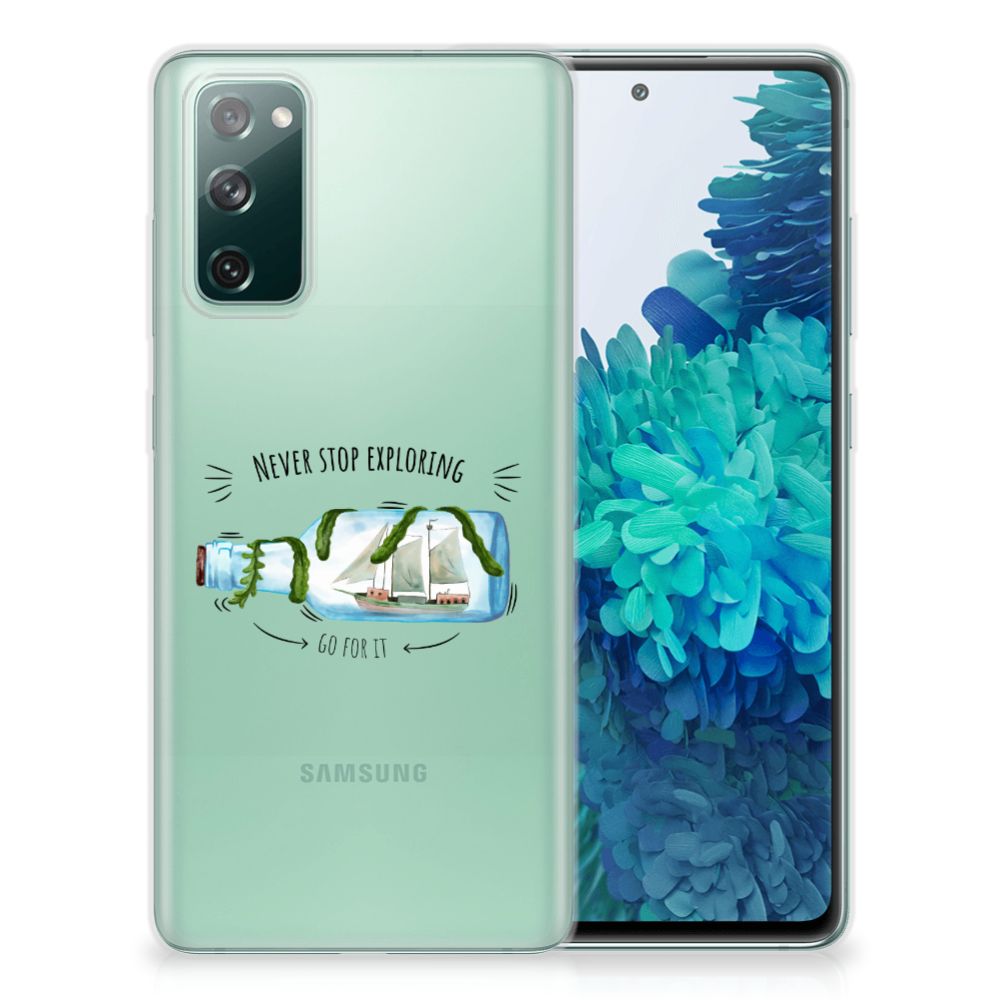 Samsung Galaxy S20 FE Telefoonhoesje met Naam Boho Bottle B2C Telecom