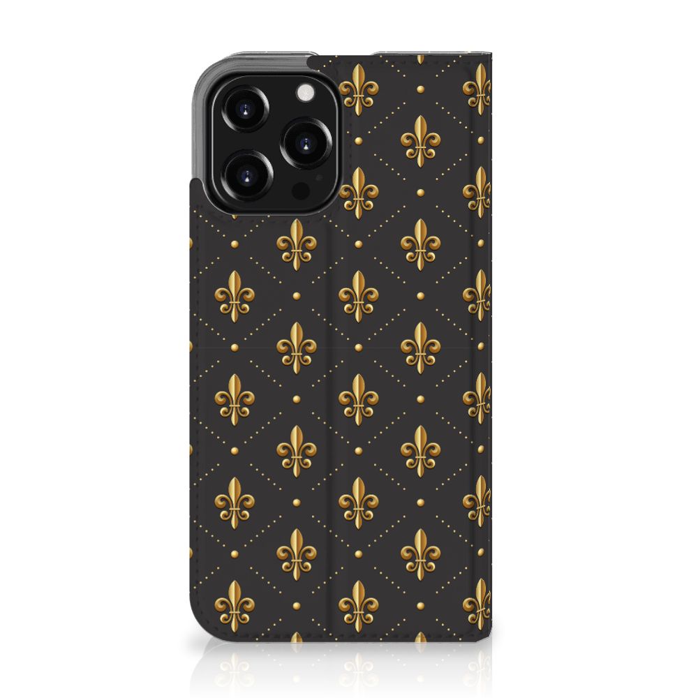 iPhone 13 Pro Max Hoesje met Magneet Franse Lelie - B2C Telecom