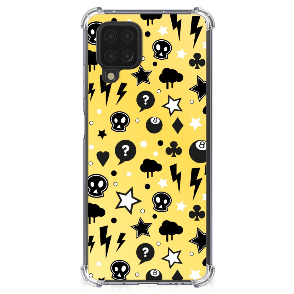 Extreme Case Samsung Galaxy A12 Punk Geel