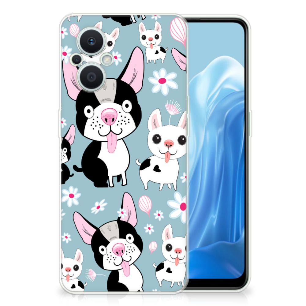 OPPO Reno8 Lite TPU Hoesje Hondjes B2C Telecom