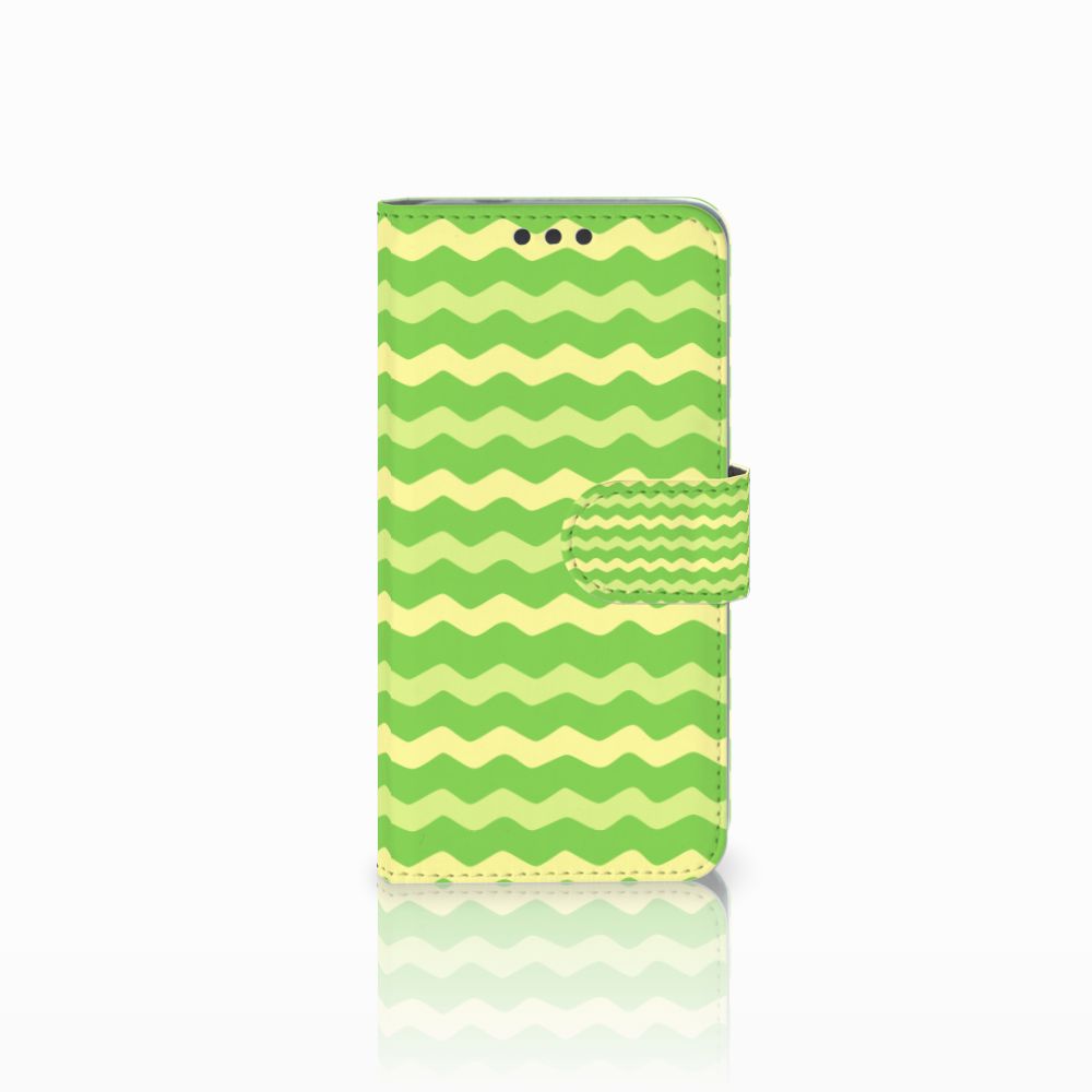 Microsoft Lumia 650 Telefoon Hoesje Waves Green