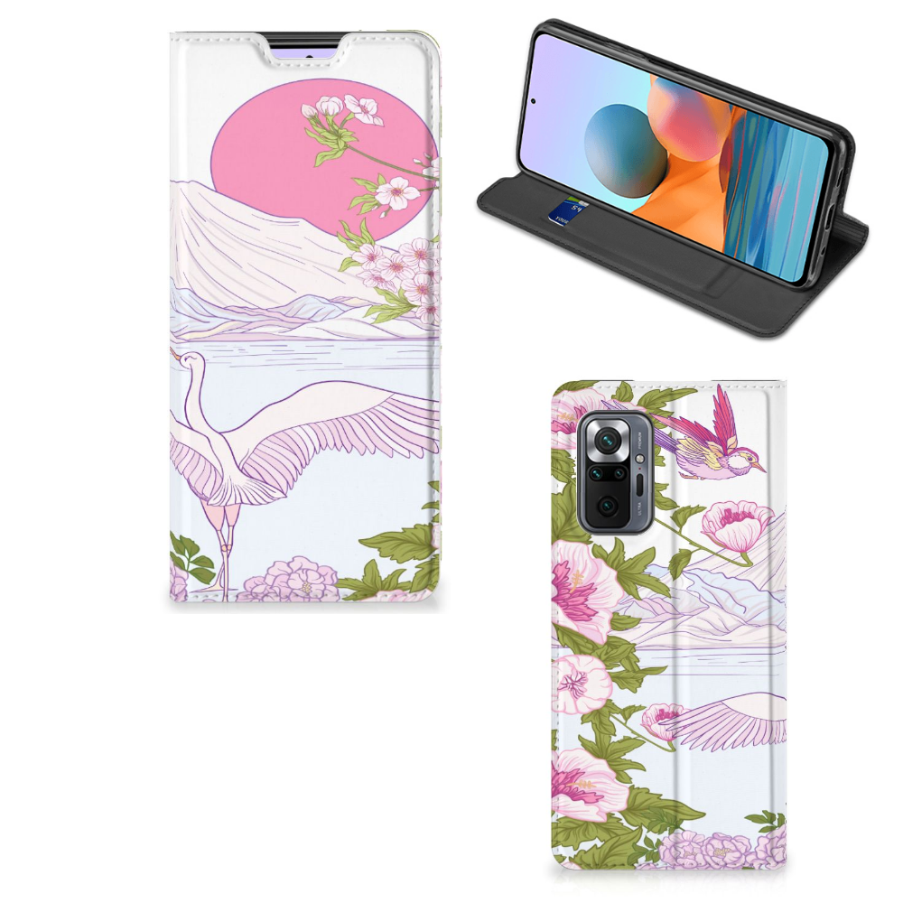 Xiaomi Redmi Note 10 Pro Hoesje maken Bird Standing - B2C Telecom