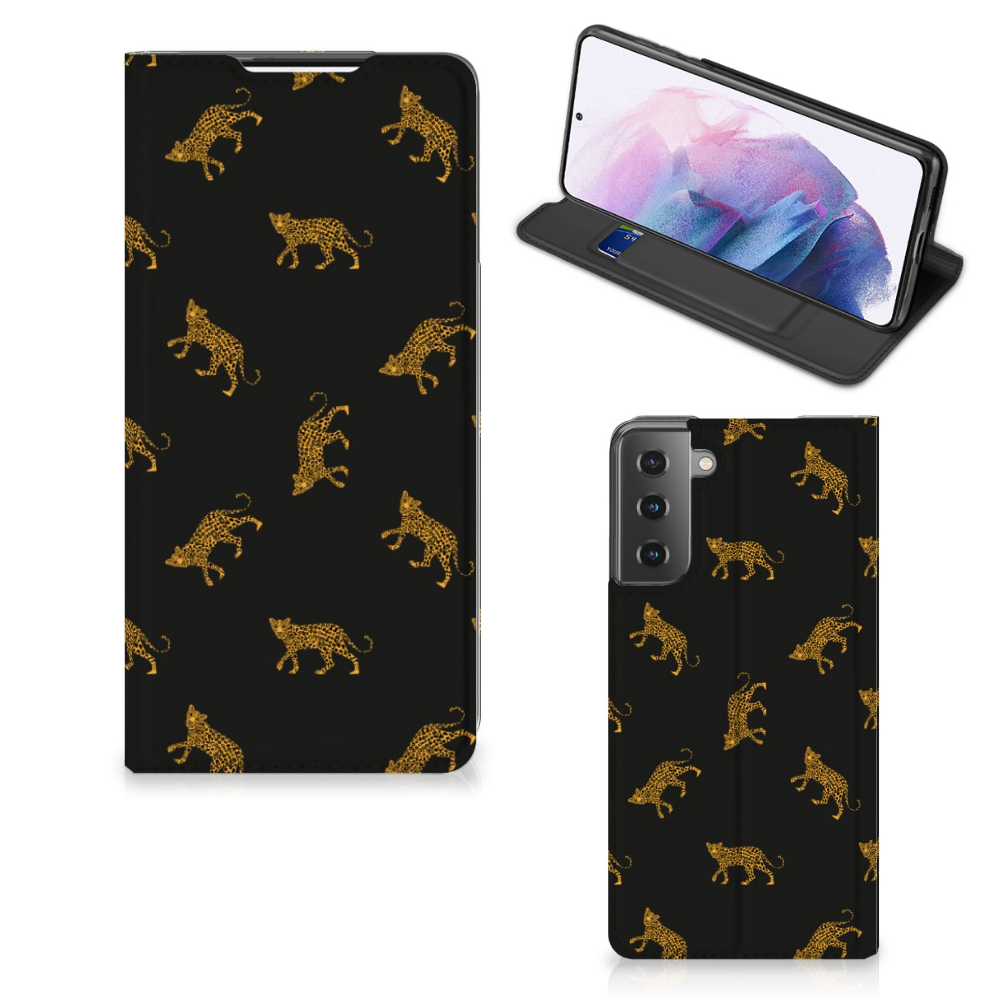 Hoesje maken voor Samsung Galaxy S21 Plus Leopards - B2C Telecom