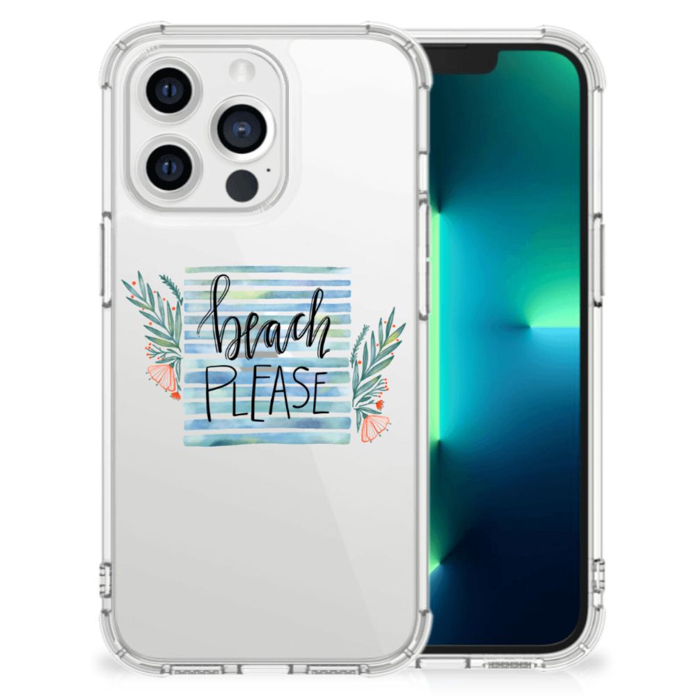 Apple iPhone 13 Pro Stevig Bumper Hoesje Boho Beach B2C Telecom