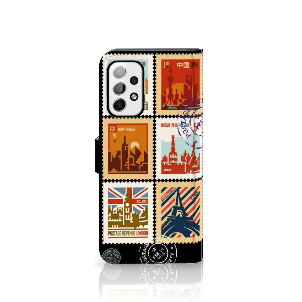 Samsung Galaxy A73 5G Flip Cover Postzegels