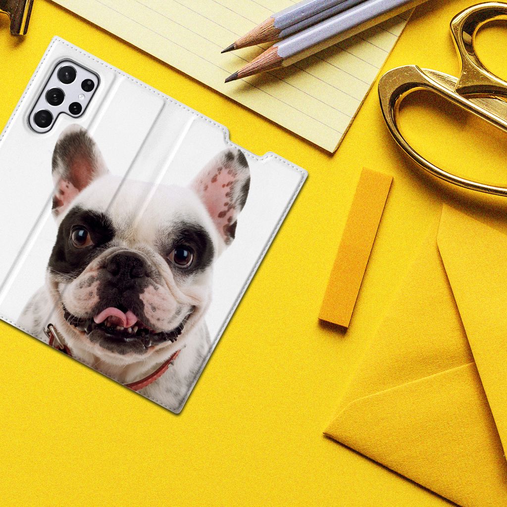 Samsung Galaxy S22 Ultra Hoesje maken Franse Bulldog - B2C Telecom