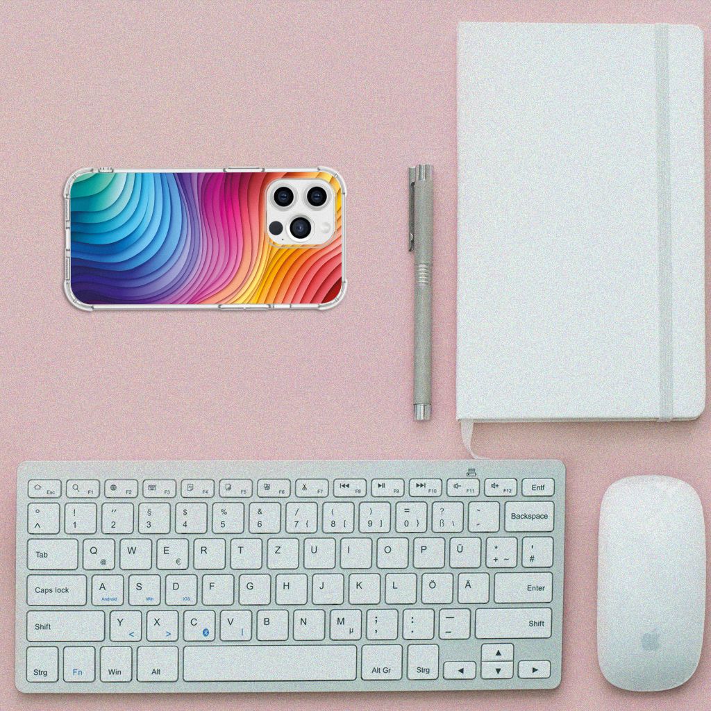 Shockproof Case voor Apple iPhone 13 Pro Regenboog B2C Telecom
