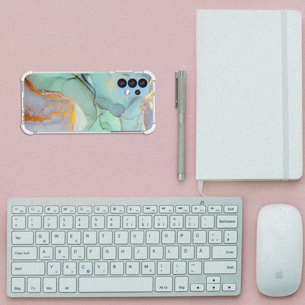 Back Cover voor Samsung Galaxy A13 (4G) Watercolor Mix B2C Telecom