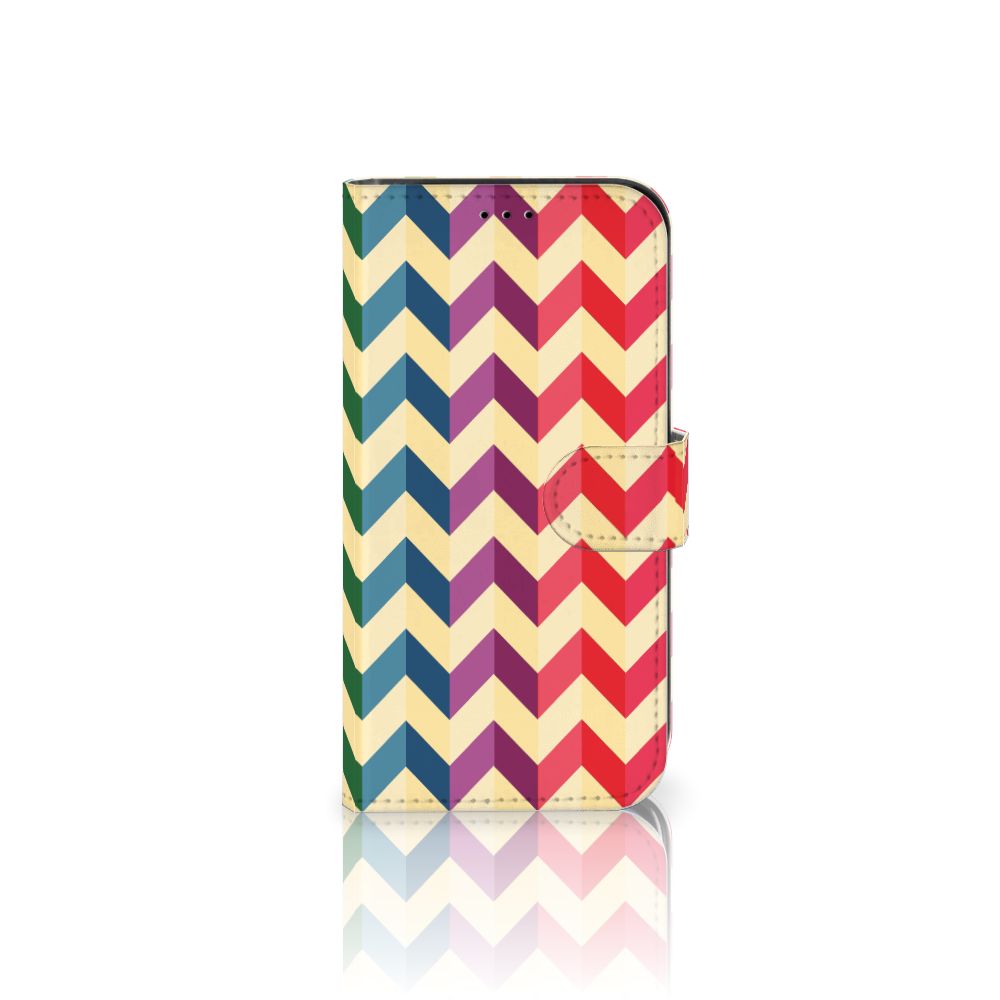 Apple iPhone 13 Telefoon Hoesje Zigzag Multi Color