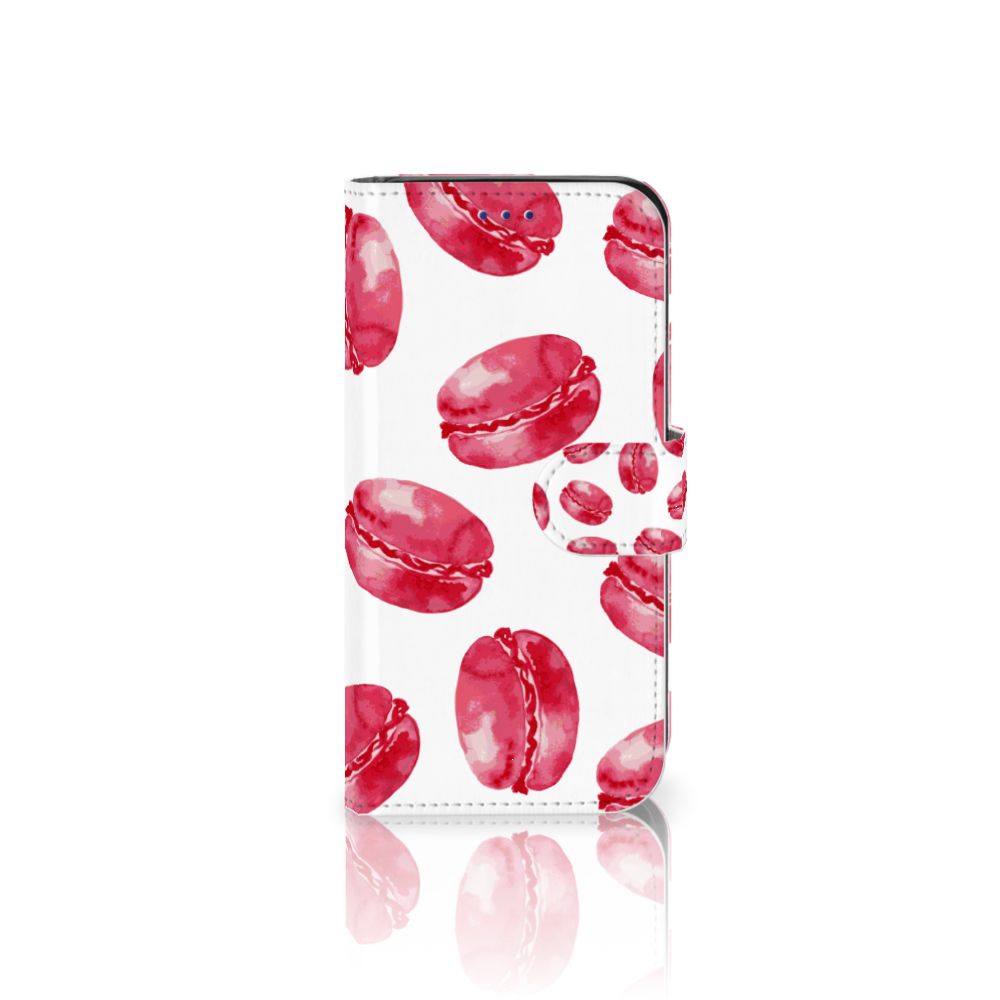Samsung Galaxy S10e Book Cover Pink Macarons