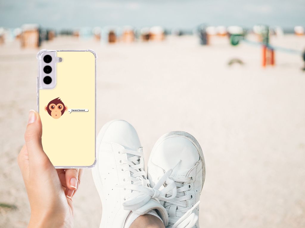 Samsung Galaxy S22 Stevig Bumper Hoesje Monkey B2C Telecom