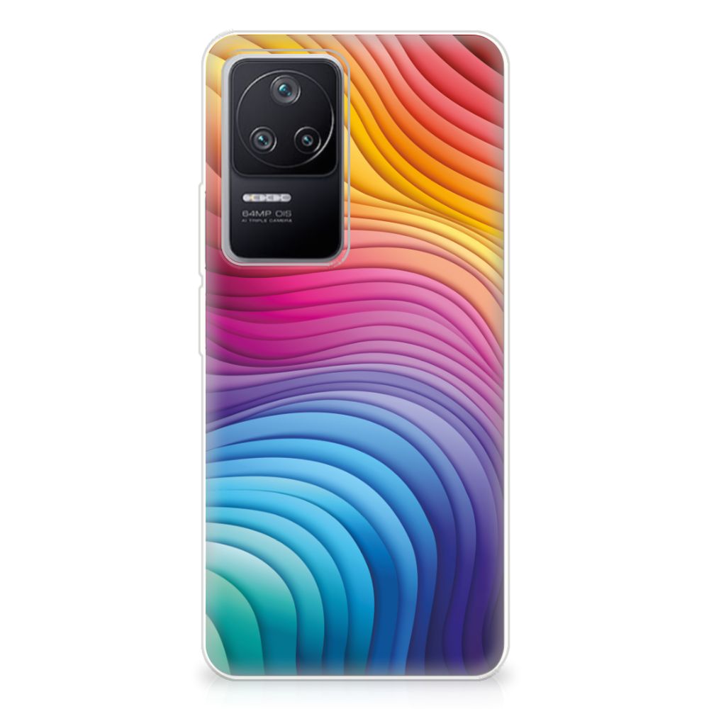 TPU Hoesje voor Xiaomi Poco F4 Regenboog